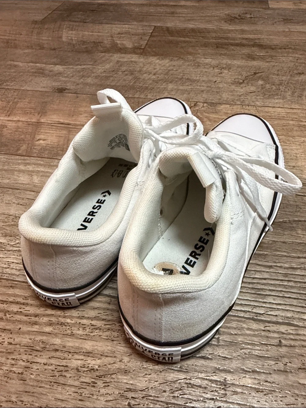 Converse - White Low Top All Star Sneakers